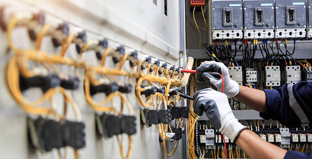 Professional Electrician technician working in Paxtonia, PA